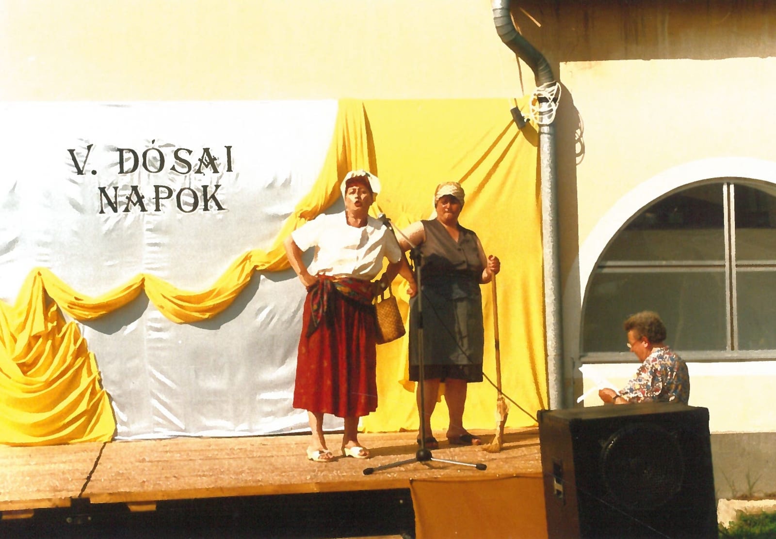 Előadás részlete az V. Hagyományőrző Dósai Napokról · Jászdózsa