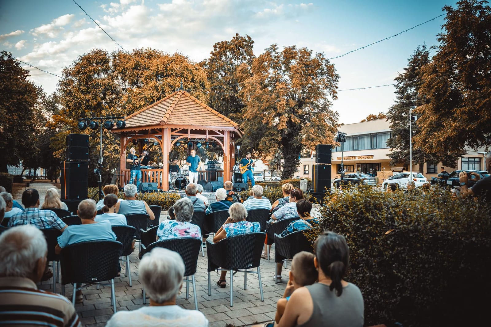 Zenepaviloni koncert Csorna · Csorna