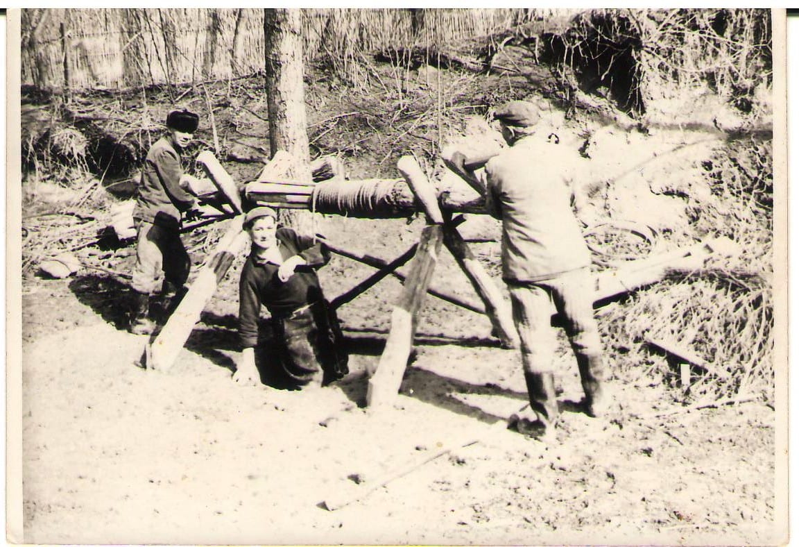 1965 kútfúrás Dózsa utca Nemes Gyula Csepeli József Szentgyörgyvár · Szentgyörgyvár