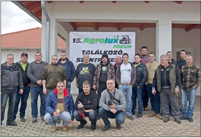 Agrolux Találkozó tagjai · Szentpéterúr