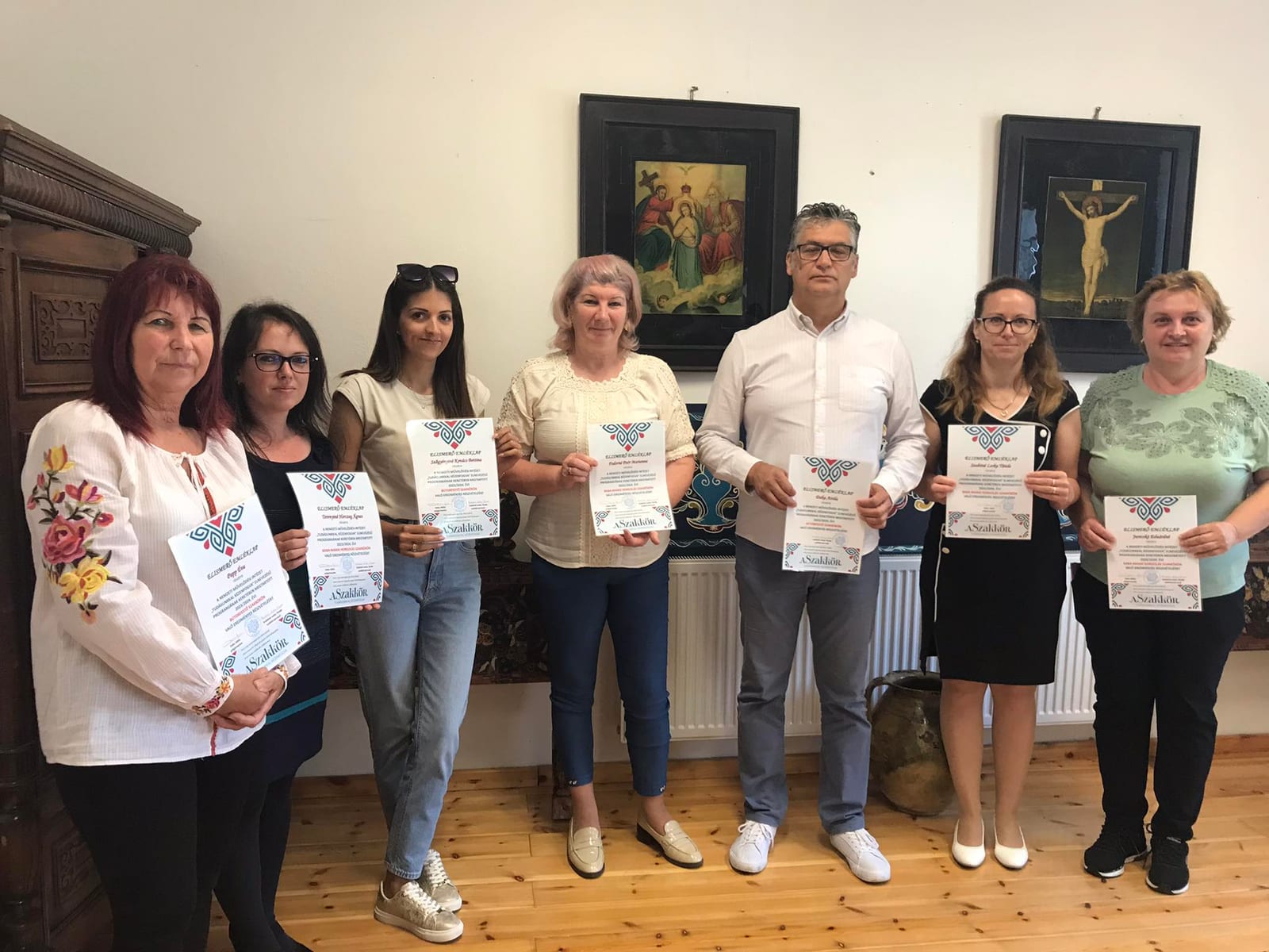 ASzakkör csoport tagjai · Tiszabezdéd