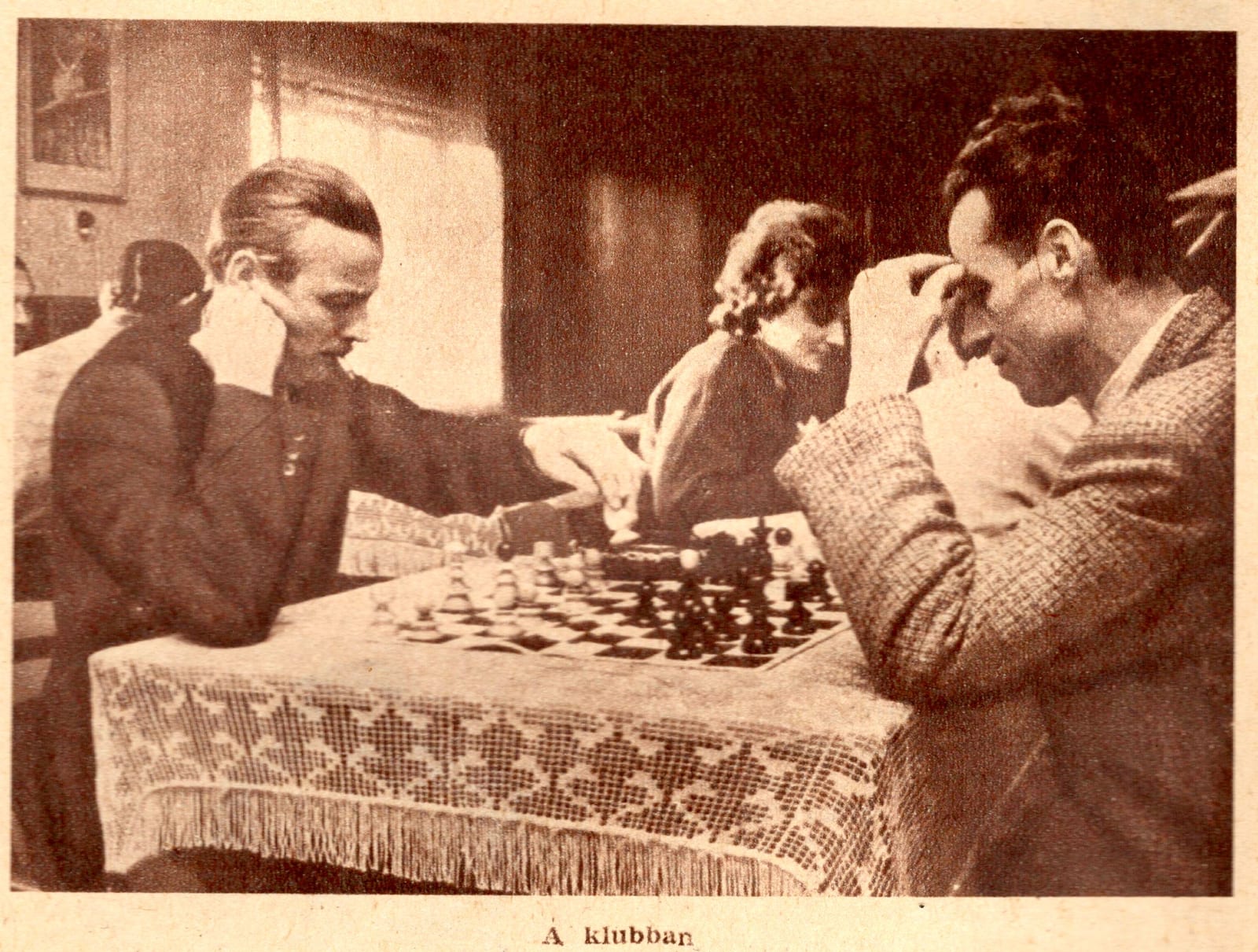 A klubban · Gelse
