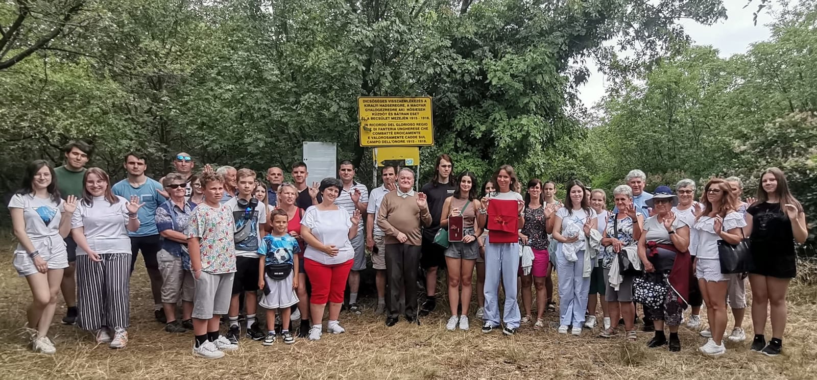 Az első világháborús emlékhely Olaszországban · Nagykölked
