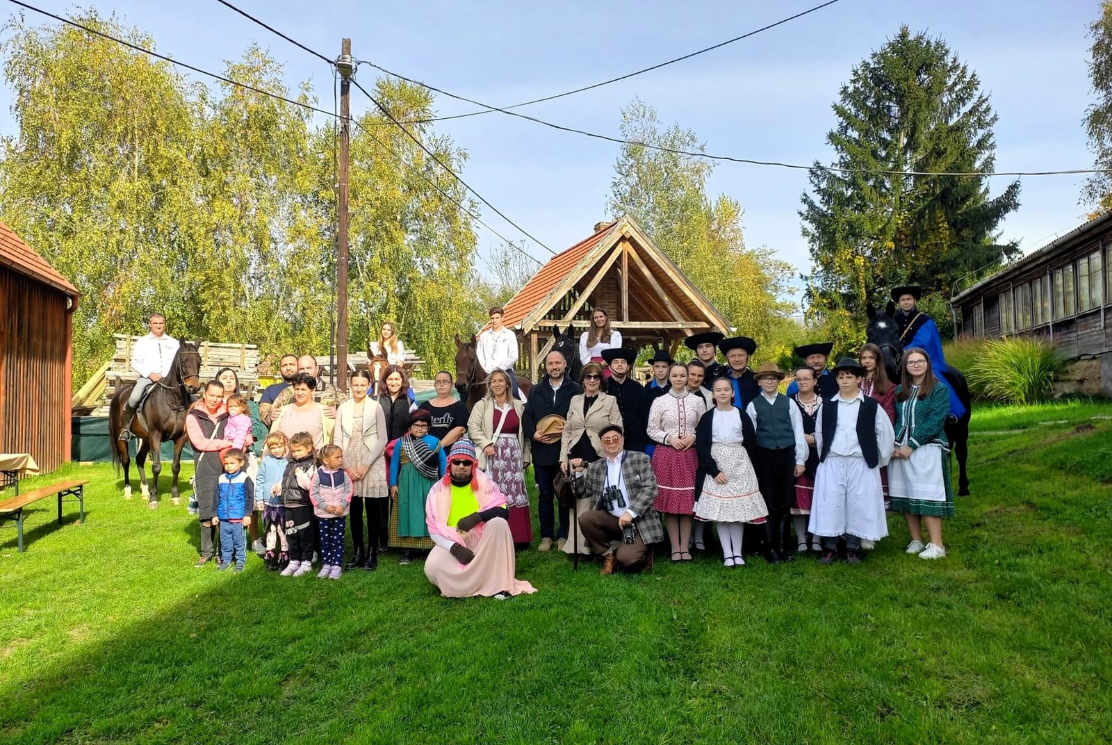 Szüreti felvonulás Olaszfán · Olaszfa
